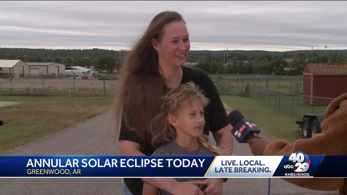 Some in Greenwood were able to see eclipse