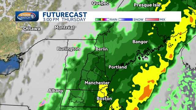 New Hampshire weather forecast: Steady rain Thursday - Vimarsana News