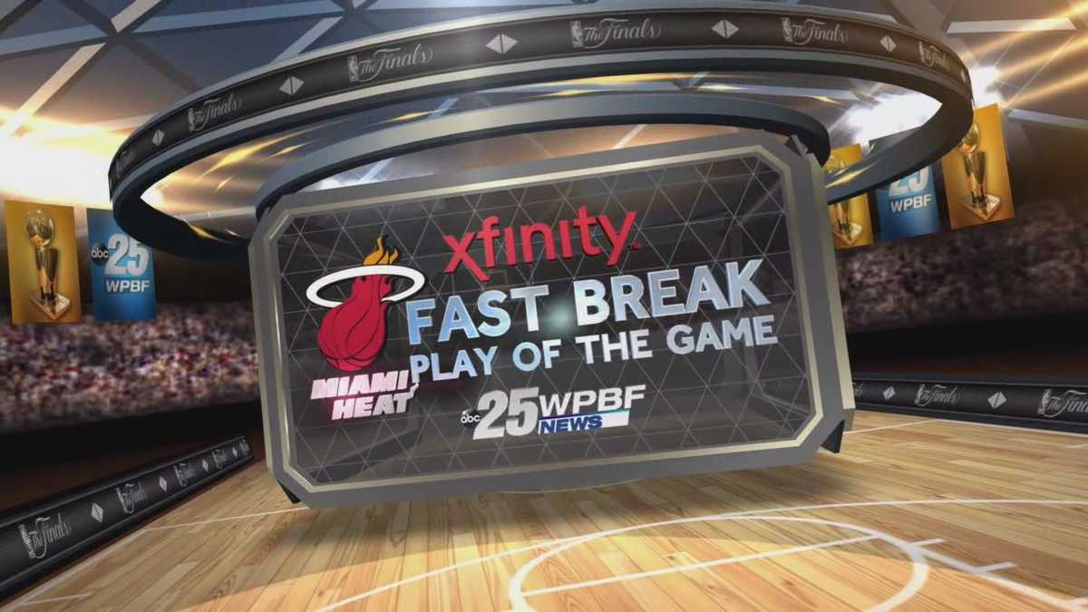 NBA Finals Game 2 Xfinity Fast Break Play Of The Game