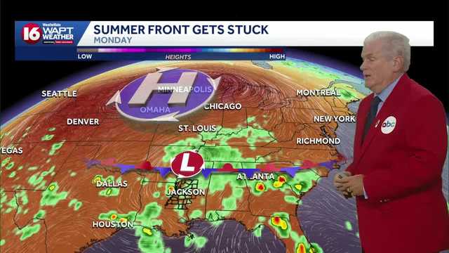 Increasing rain chances