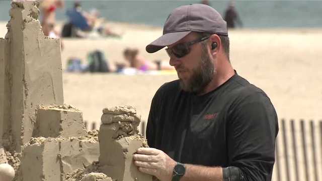 Hampton Beach Sand Sculpting Classic underway - Vimarsana News