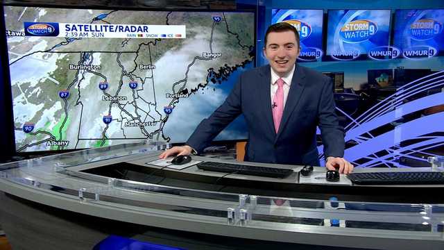 New Hampshire forecast video: Weak weather system Sunday morning