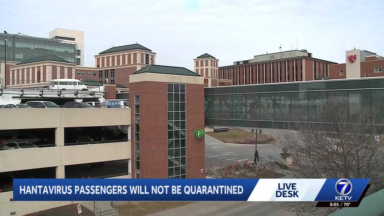 Americans coming to Nebraska after possible hantavirus exposure may not face mandatory quarantine