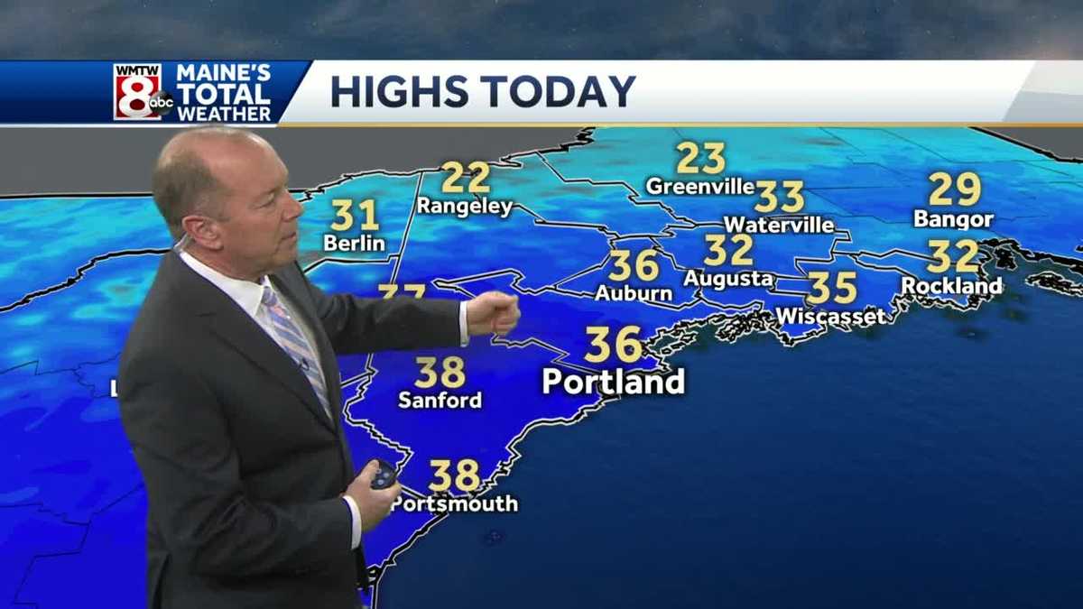 A little cooler, with a mix of sun and clouds Tuesday