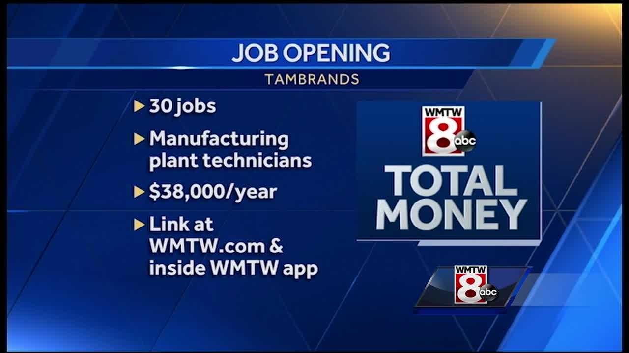 Total Money: Tambrands Looking To Fill 30 Positions