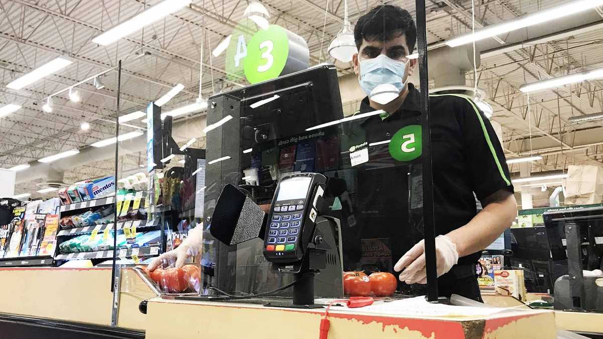 Grocery store hires security, workers call out shoppers 