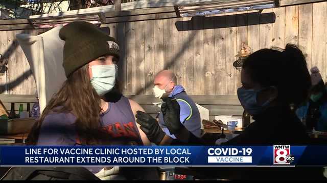 Mainers race to get boosters at pop-up clinic hosted by local restaurant - Vimarsana News