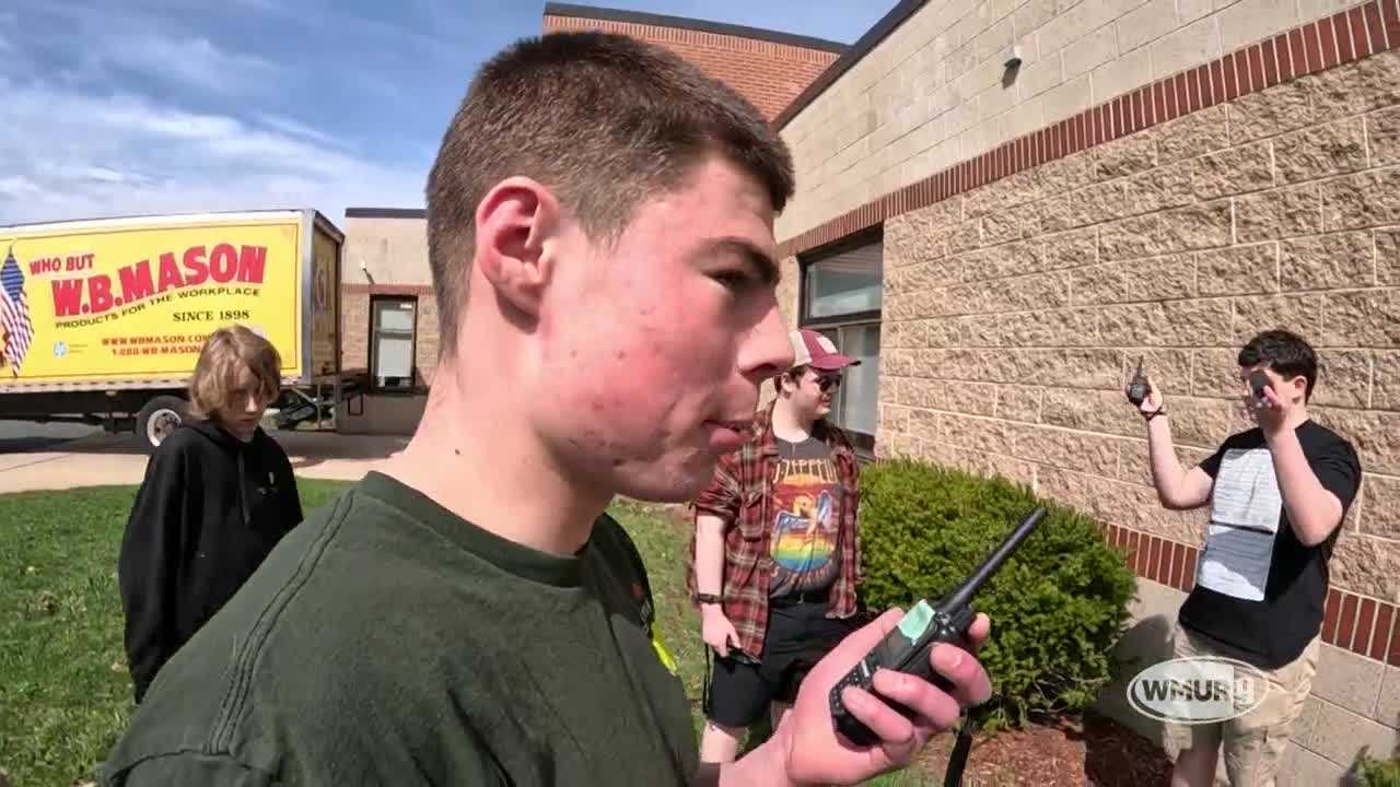 wmur.com - Mike Moses - Students get hands-on experience with ham radios