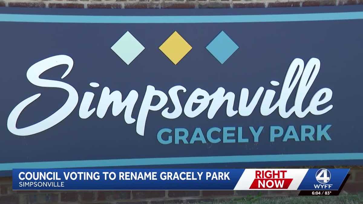 Historic Simpsonville park restored to former name after council vote