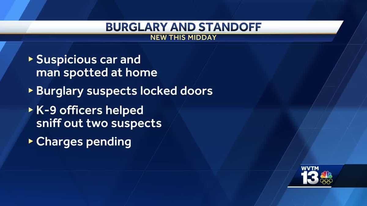 2 burglary suspects arrested after standoff in Mountain Brook