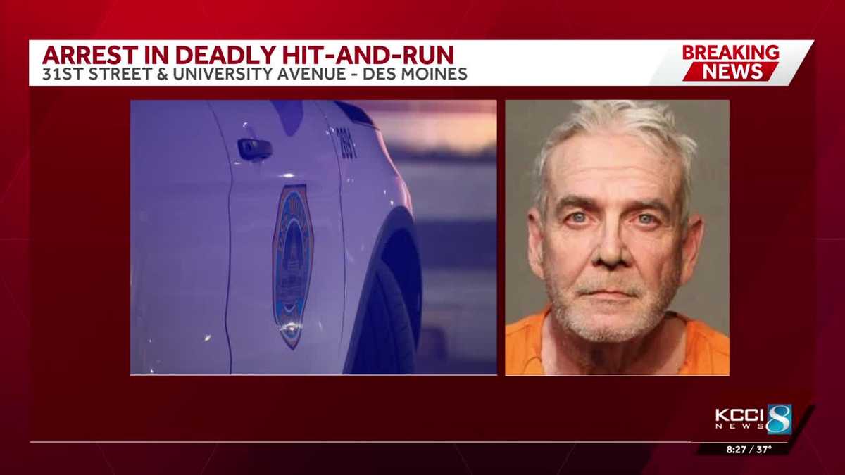 Des Moines man charged 2 months after deadly hit-and-run