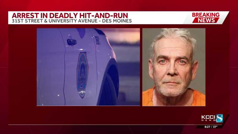 Des Moines man charged 2 months after deadly hit-and-run
