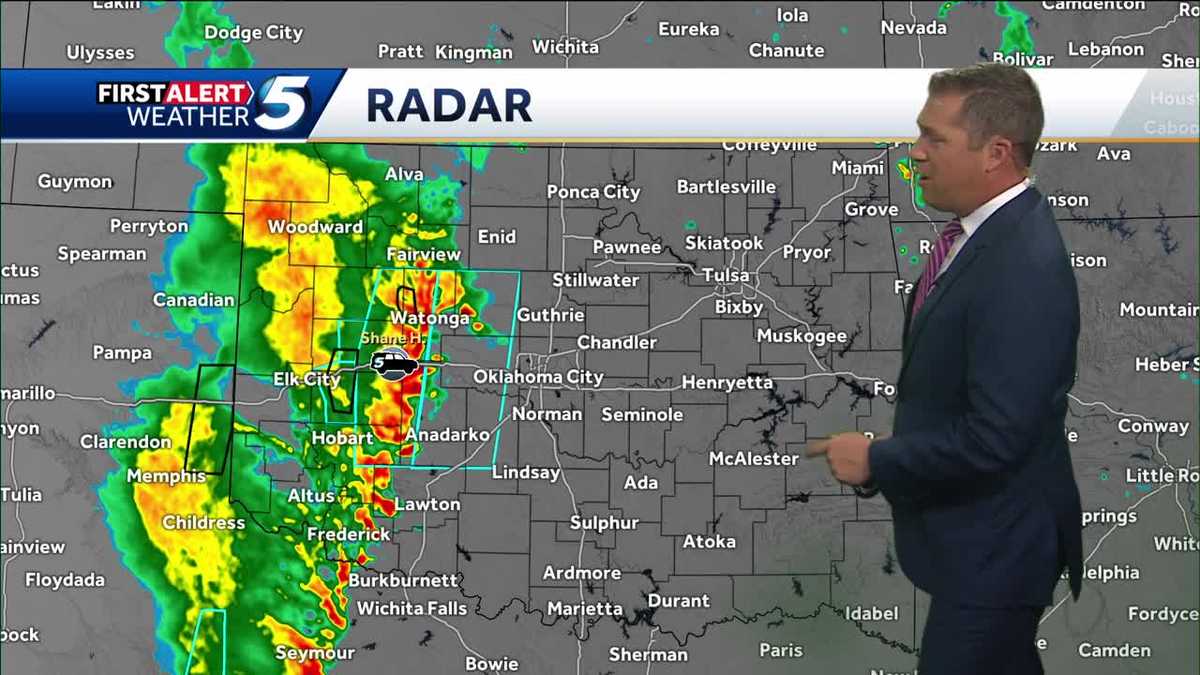 Parts of Oklahoma to see storms with risk of hail, strong winds
