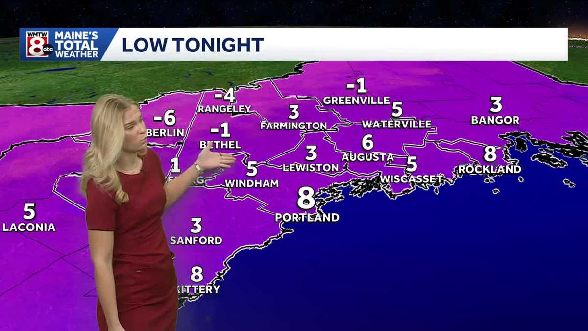 Tracking another system to impact Maine on Monday