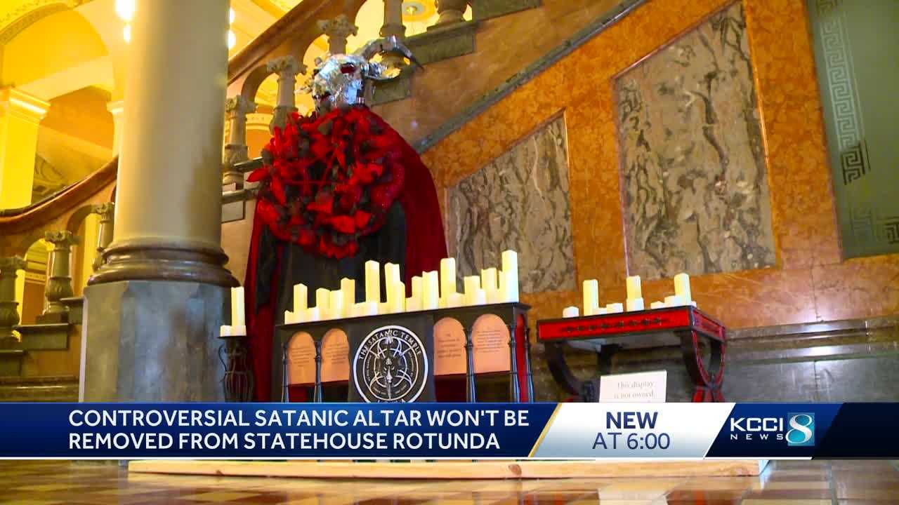 Iowa Governor Calls Satanic Display Inside Capitol Building 'absolutely ...