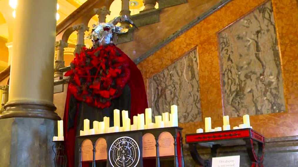 Iowa governor calls satanic display inside Capitol building 'absolutely  objectionable