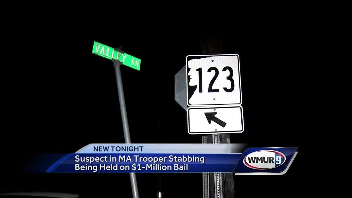 Police ID NH man accused of stabbing Mass. state trooper