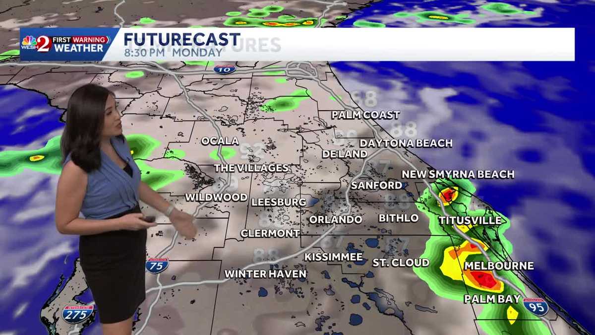 A Few Storms This Afternoon | August 24th Forecast