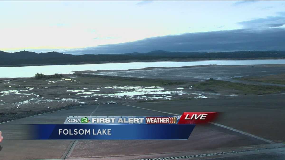 Recent rain bring surge of water to Folsom Lake