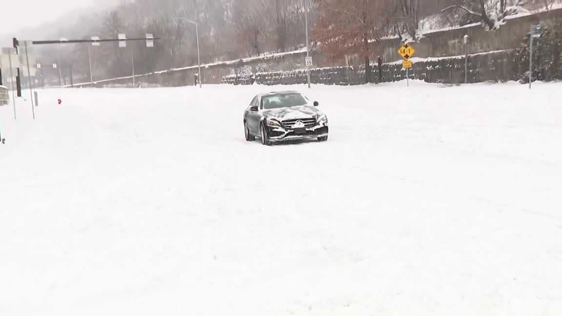 Snowstorm hits Western Pennsylvania: See conditions in City of Pittsburgh