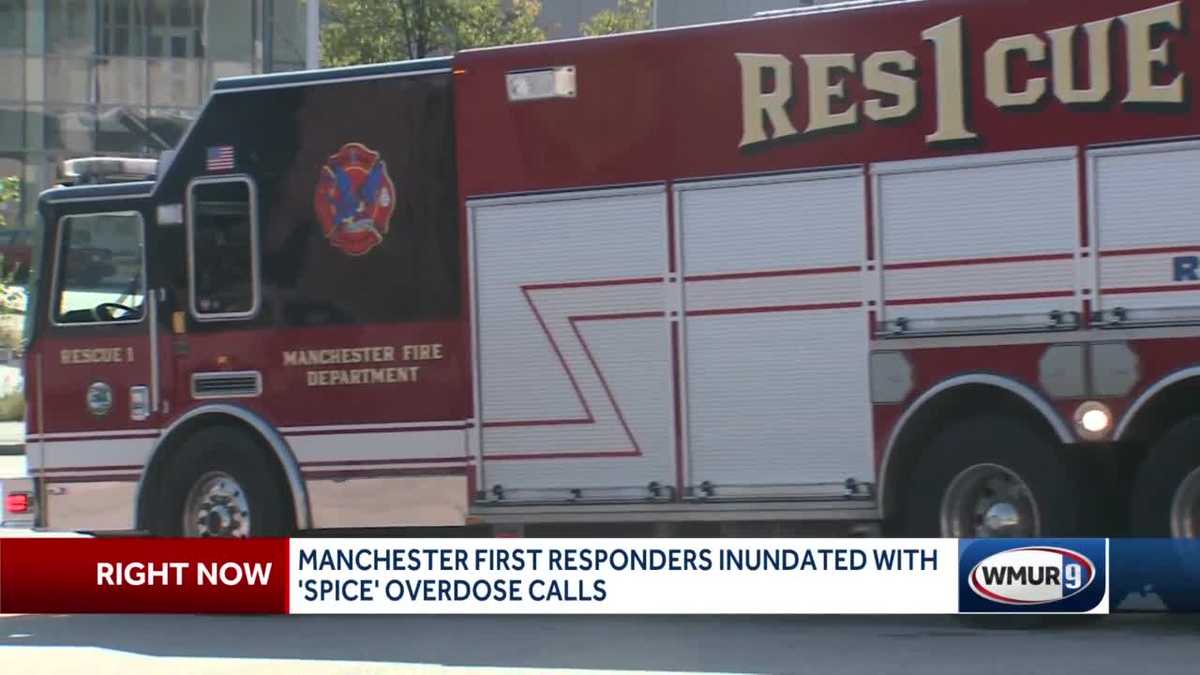Manchester fire department overwhelmed by 'spice' overdoses