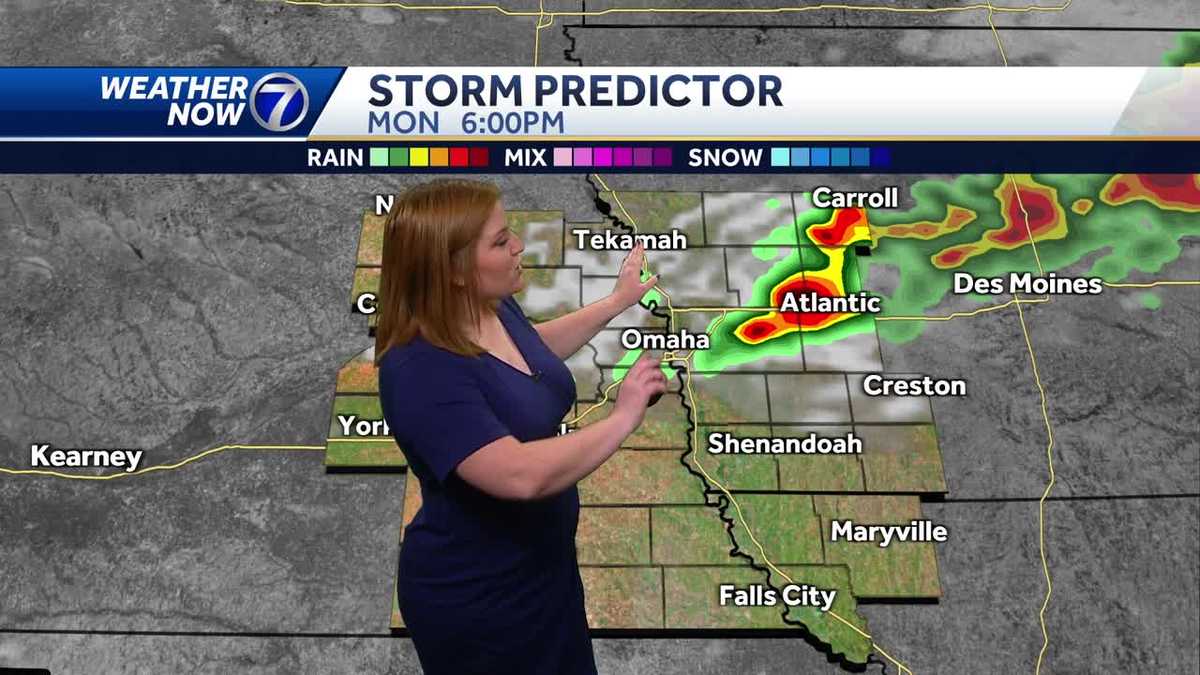 Excessive heat, storm chances Monday