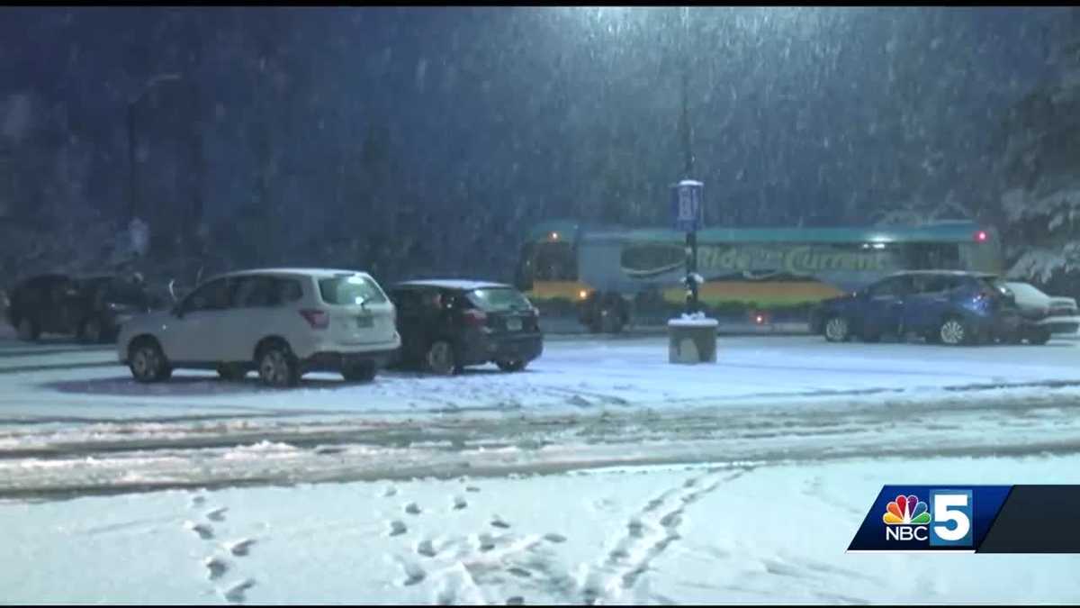 Snow makes for messy morning commute in the Upper Valley