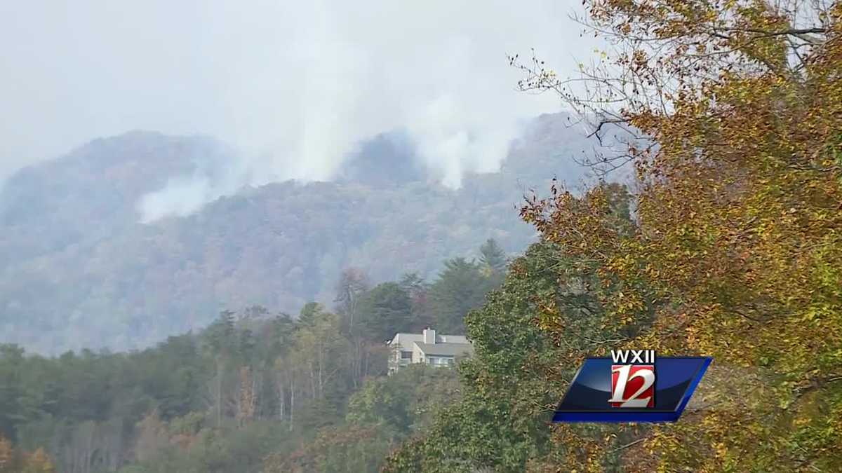 Jarred Hill gets first hand look at NC wildfires