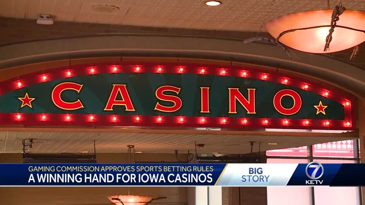A winning hand Iowa gaming commission approves sports betting rules