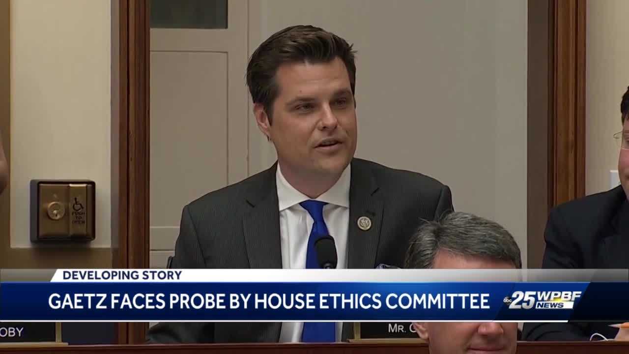 Florida Rep. Matt Gaetz Faces Probe By House Ethics Over Potential ...