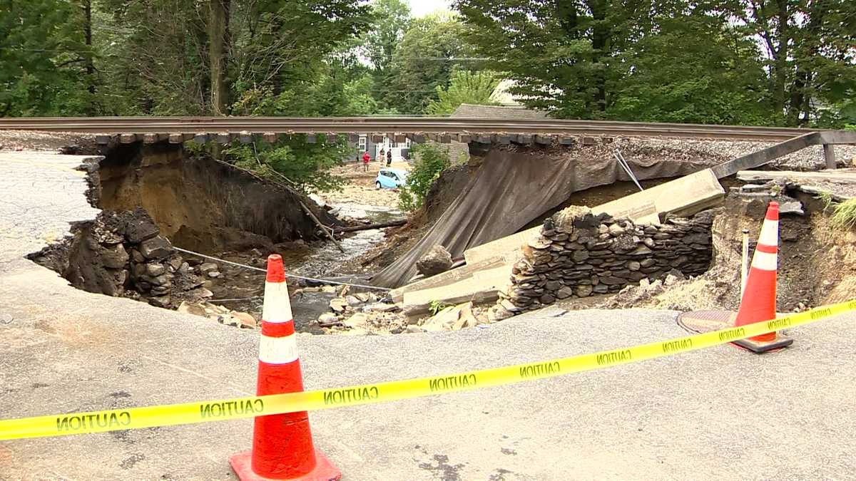 MBTA Commuter Rail tracks compromised by flooding in Leominster