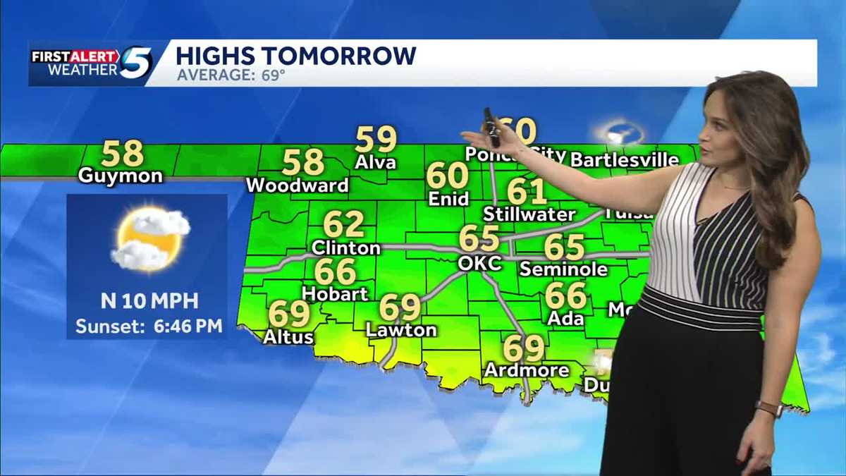 FORECAST: Cool, low rain chances for the weekend