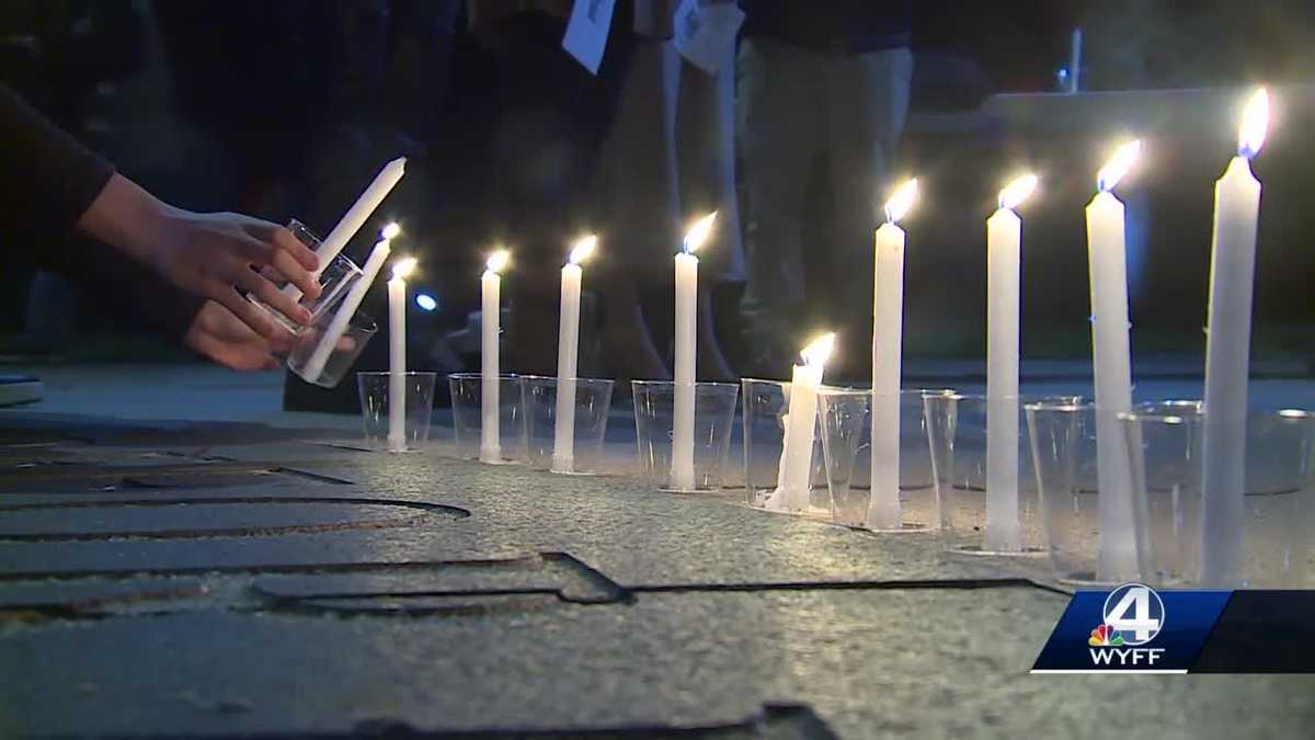 Spartanburg pays tribute to victims of Pittsburgh synagogue massacre - WYFF
