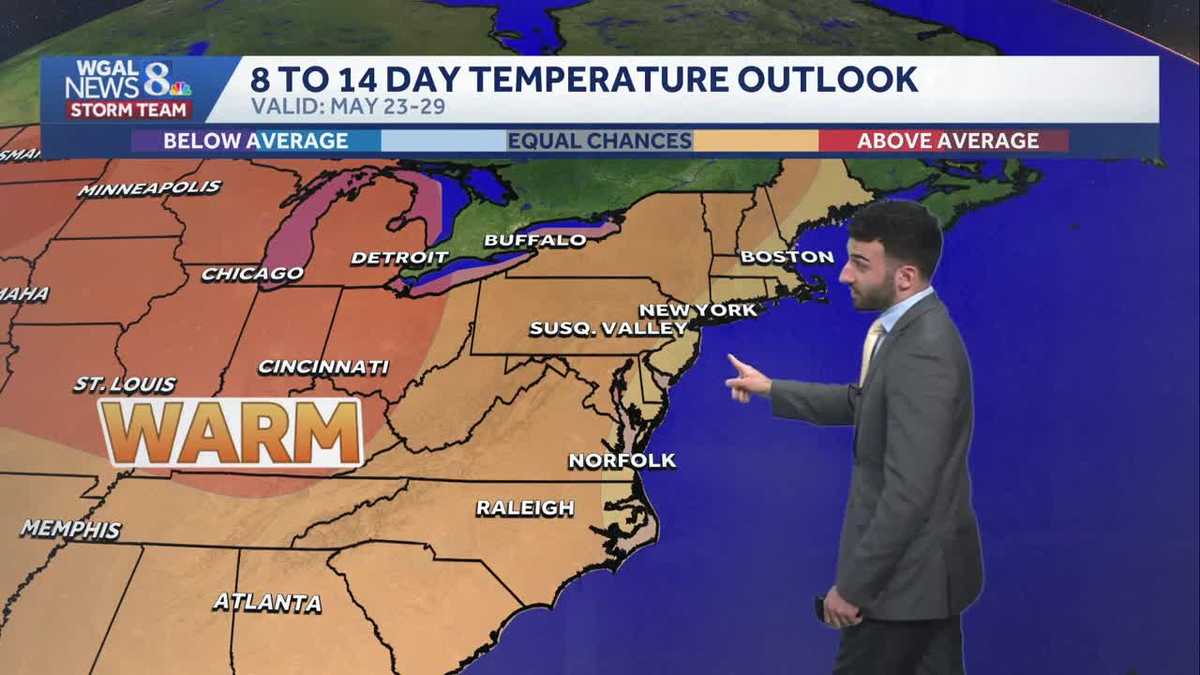 Warm weekend ahead & then summerlike conditions early next week across ...