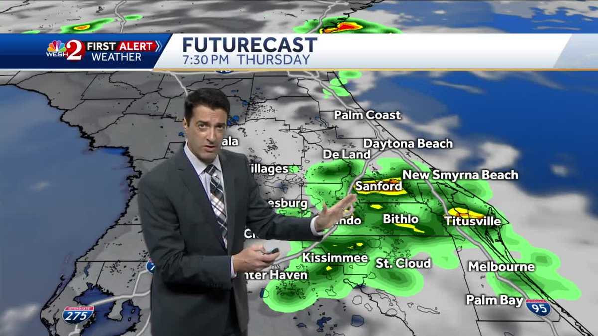 Morning fog and afternoon showers Thursday