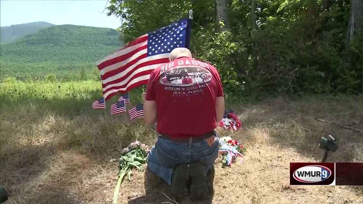 Visitors pay respects at site of fatal crash in Randolph