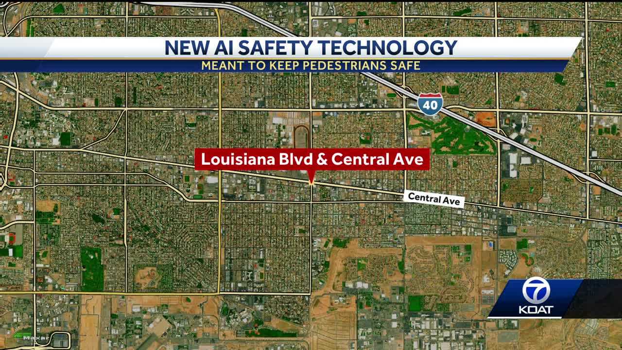 AI cameras to improve pedestrian safety in Albuquerque