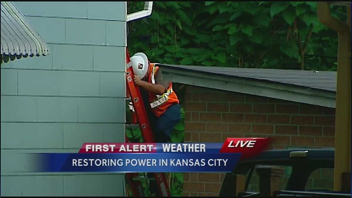 Companies across the country are working to help restore power in ...