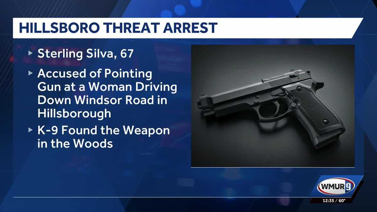 Hillsboro man charged for threatening woman with gun, police say - WMUR