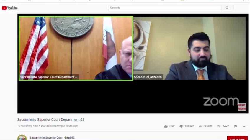 Sacramento County courts hold virtual hearings amid pandemic Sacramento County courts hold virtual hearings amid pandemic