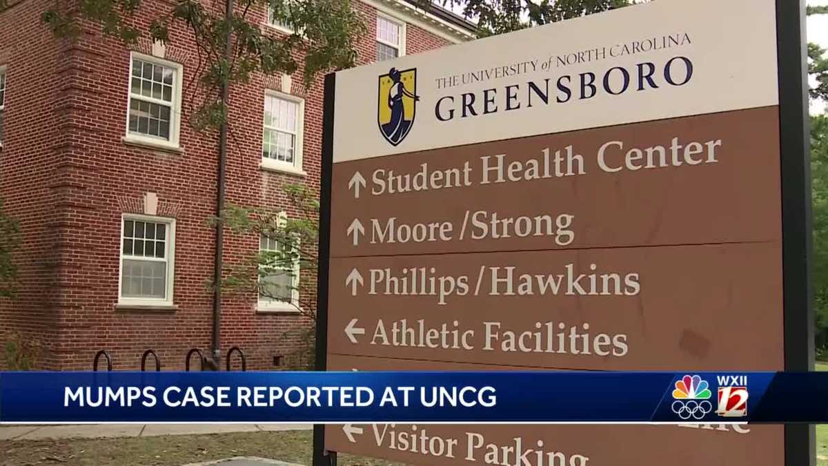 Mumps case reported at UNCG