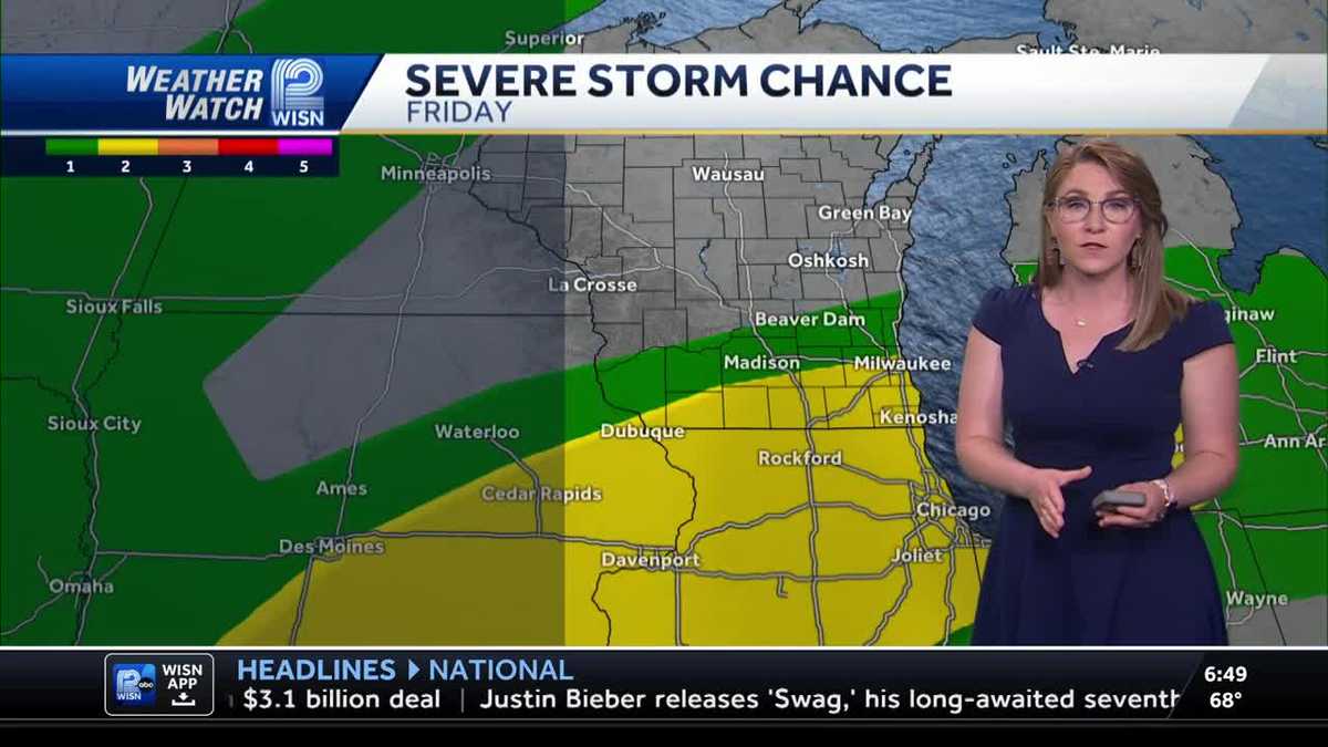 Impact Day: Rounds of Storms in SE Wisconsin