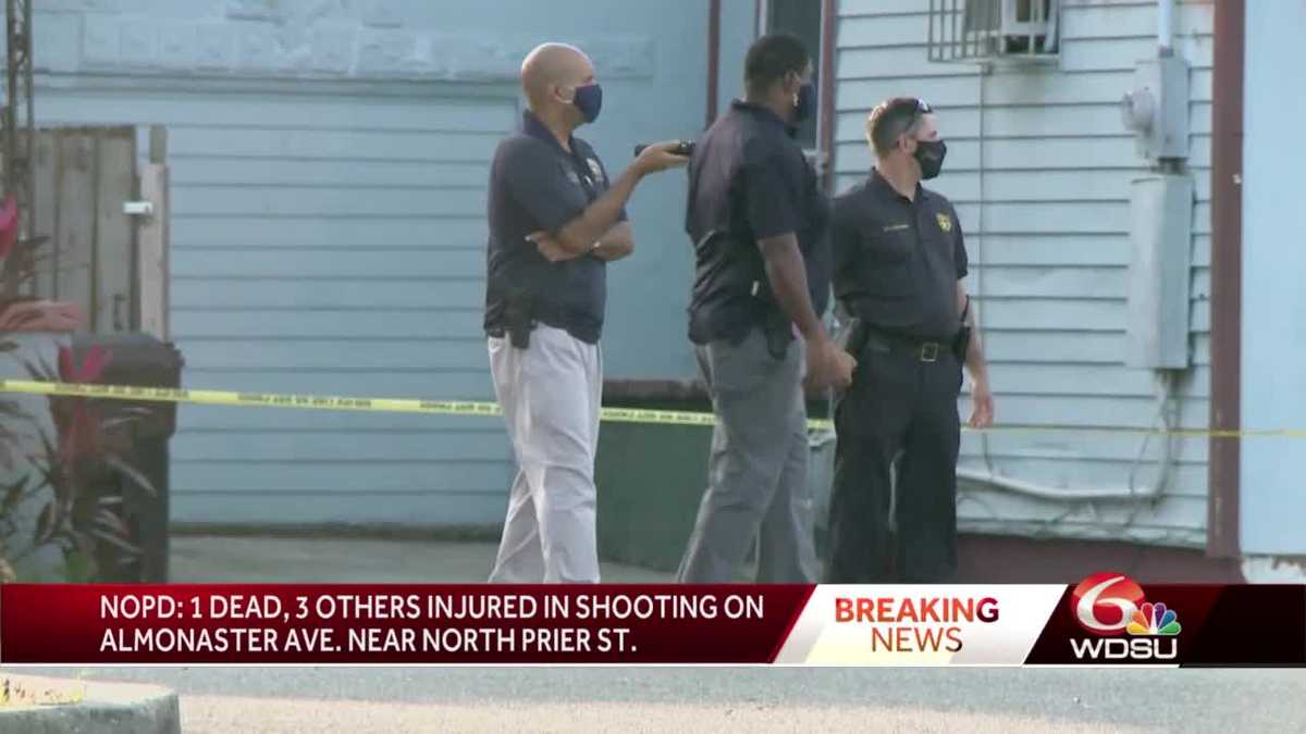 1 dead, 3 injured in quadruple shooting in New Orleans, NOPD investigating