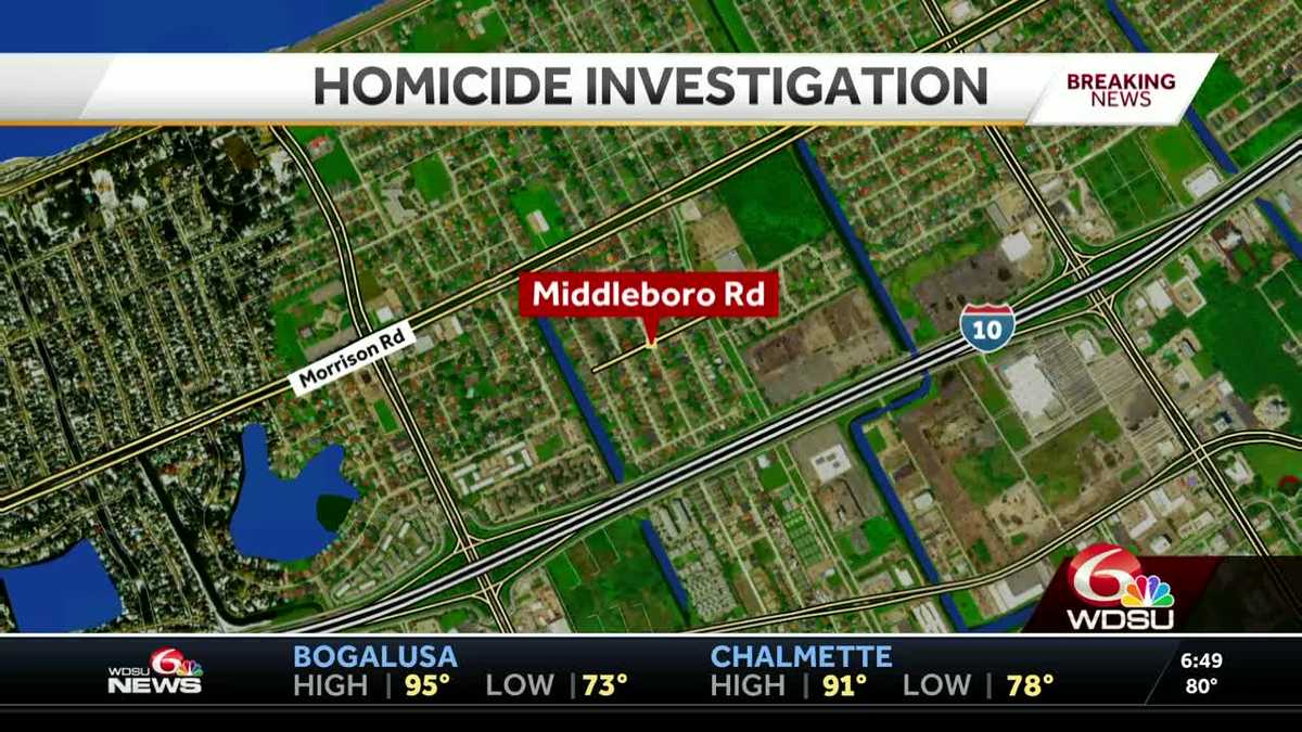 New Orleans Police investigating homicide