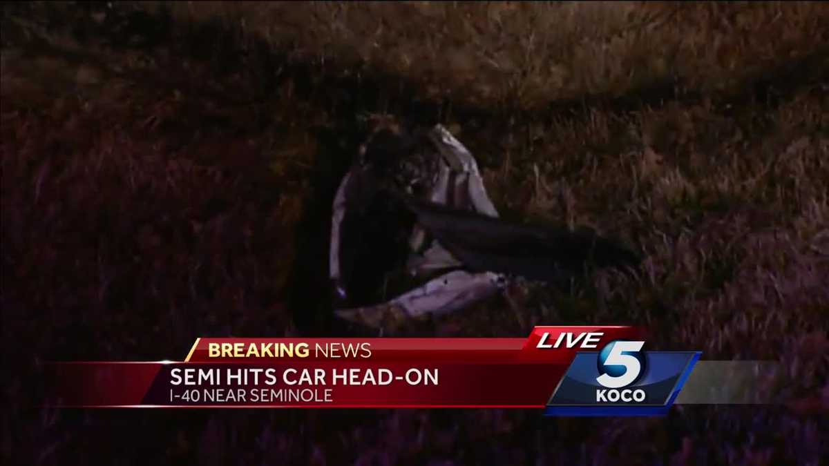 One critically injured after semi hits car head-on near Seminole