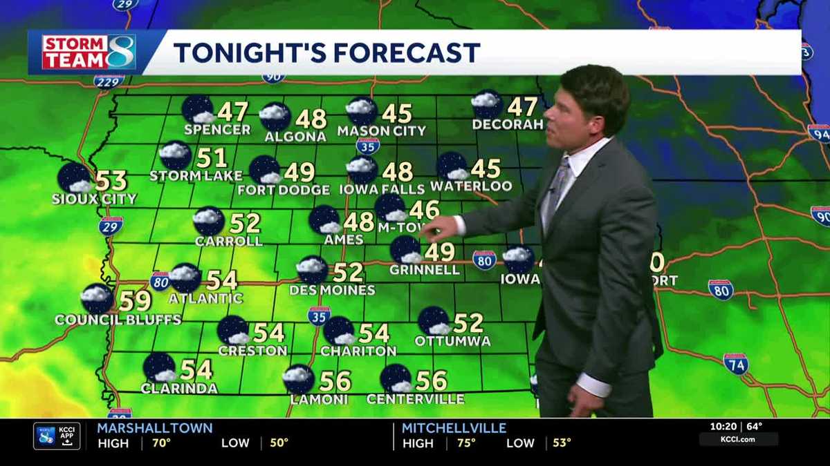 Des Moines weather: A nice warm-up today, rain chances tomorrow