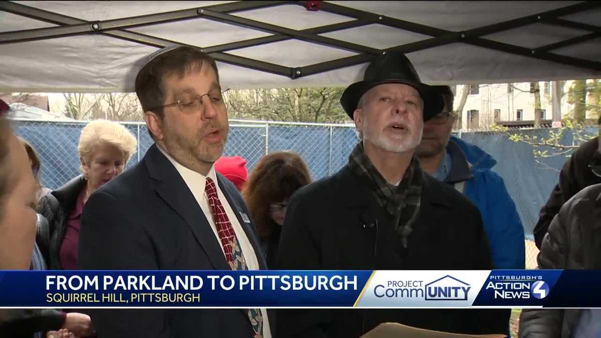 Parkland shooting survivors visit Pittsburgh following Tree of Life tragedy