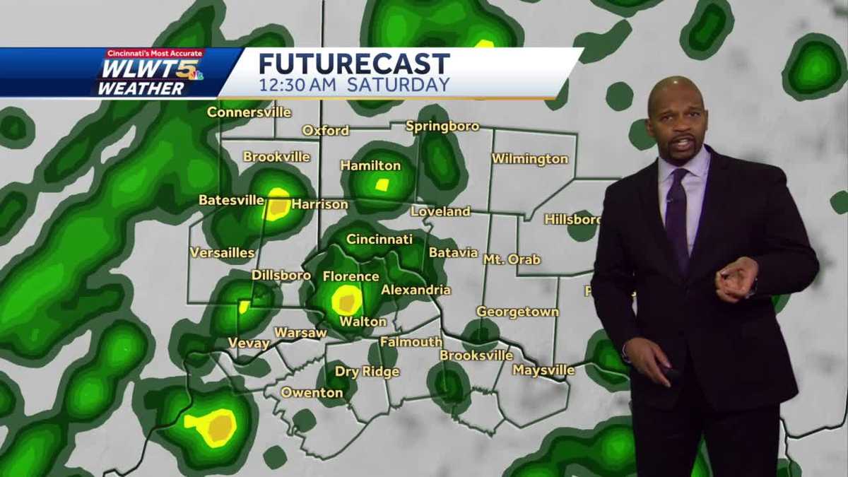 Showers Tonight Then Cold Weekend