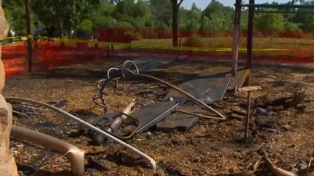 Replacement for burned playground could cost Clive $300,000 - Vimarsana News