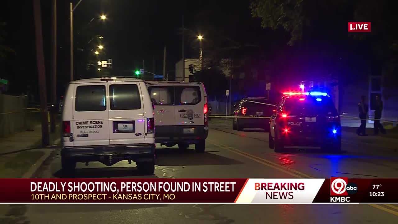 Kansas City police investigating fatal shooting at 10th and Prospect